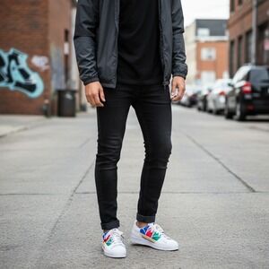 ADIDAS Superstar Pure 'Colorful Trefoil - Cloud White' Men's Sz 10